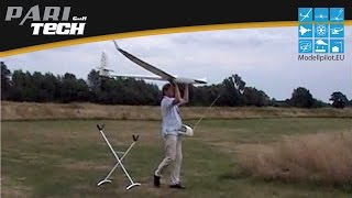 BUSSARD II PARITECH RC SCALE GLIDER VIDEO TESTREPORT quotMODELLÜBERGABEquot TESTBERICHT TEST [upl. by Savina]