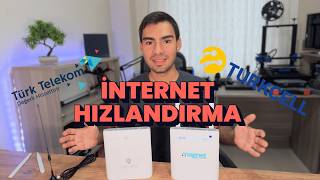 Modem HACK ile İnternet Hızlandırma  Türk Telekom Magnet ve Turkcell Superbox [upl. by Bent37]