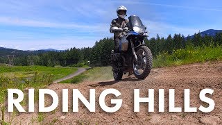 How To Ride Steep Hills On Your Adventure Motorcycle  Safe Techniques You Need to Learn [upl. by Northrup288]