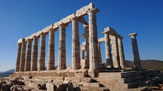 Le temple de Poséidon au Cap Sounion [upl. by Linnette209]