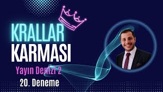 Krallar Karması TYT Kimya Yayın Denizi 2  20 Deneme [upl. by Eneloc]