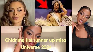 Chidnma Adetshina StoryChidnma Got The First Runner Up At Miss Universe In Mexico City [upl. by Inafit]