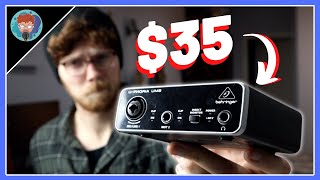 Testing the Cheapest Audio Interface on Amazon Behringer UM2 [upl. by Musa442]