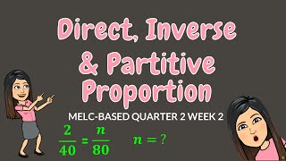 DIRECT INVERSE amp PARTITIVE PROPORTION [upl. by Fira]