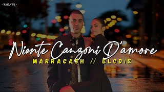 Marracash Elodie  NIENTE CANZONI DAMORE LyricsTesto [upl. by Marrin]