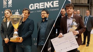 Grand Finale  Magnus Carlsen and Hans Niemann Winning [upl. by Nave]