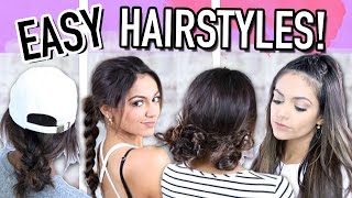 7 EASY amp QUICK HAIRSTYLES FOR SCHOOL [upl. by Titos856]