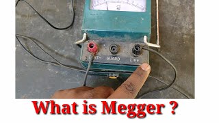 What is Megger  in Telugu [upl. by Bannasch]