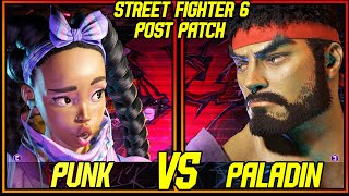 SF6 ▰ PUNK  KIMBERLY  VS PALADIN  1 RYU  ▰ STREET FIGHTER 6 [upl. by Walczak]