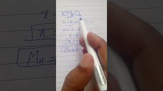 how to find the oxidation number chemistrybyms oxidationnumber science shortsvideo shorts [upl. by Leirad]