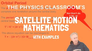 Satellite Motion Mathematics [upl. by Prospero]