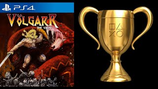 Volgarr The Viking PS4 Trophy List LPOS [upl. by Nissa640]