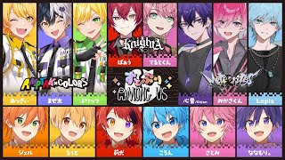 【神回続編】歌い手グループ史上”最大級”コラボ！すとぷり・騎士A・AMPTAK・めておら！STPRの4グループの宇宙人狼がカオスすぎたWWWW【アモングアスAmong Us】 [upl. by Raynah]