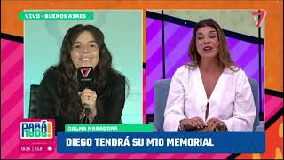 Dalma Maradona en Pará Todo TV [upl. by Eclud210]