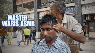 Old Man Amazing Head massage  Indian ASMR  Only 120  Cosmic Indian Head Massage [upl. by Notyard]