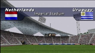 NETHERLANDS vs URUGUAY  Pro Evolution Soccer 2 Playstation 2002 [upl. by Nautna346]