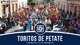 Toritos de Petate  Morelia 2018 [upl. by Ateloj]