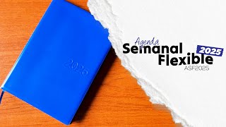 Agenda Semanal Flexible 2025  ASF2025 [upl. by Eliseo644]