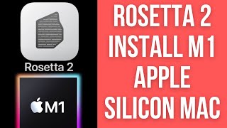 How To Install Rosetta 2 On M1 Mac Run Intel Apps on Apple Silicon ARM [upl. by Ssej843]