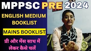 Mppsc Pre 2024🔥Mppsc Booklist📚Mppsc strategy🔥Mppsc mains💯Mppsc prelims 2024Mppsc Notification📚 [upl. by Ymij]