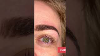 Brow Tint and Threading  Brow Transformation browgoals eyebrows [upl. by Aehsa]