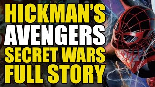 Jonathan Hickmans AvengersSecret Wars Full Story  Comics Explained [upl. by Onairam]