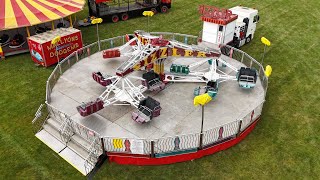 Yaxley Funfair From Above DJI Mini 4 Pro Flight 070824 [upl. by Ammon878]