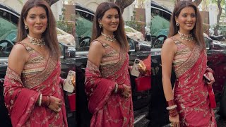 Geeta Basra At Anil kapoor House For Karwachauth [upl. by Prissie]