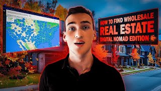 How to Wholesale Real Estate Virtually  Digital Nomad Edition Ep134 [upl. by Aitan199]