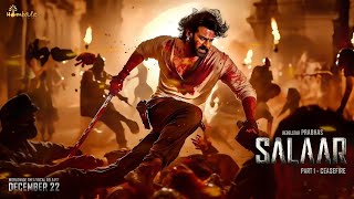 SALAAR Official Trailer  Prabhas  Sruthi Haasan  Pruthviraj  Prashanth Neel [upl. by Sandi]