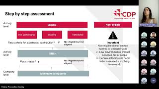 Deep Dive on EU Taxonomy EU Sustainable Finance Webinar by CDP [upl. by Leinad602]