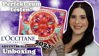 Der Kleine 😌 Loccitane Adventskalender 2023 Unboxing 24 Türchen [upl. by Winchell784]