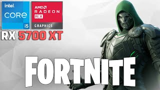 Fortnite  I5 10400F  RX 5700 XT [upl. by Elkcim]