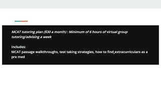 Mcat tutoring plan for Deep Learning Prep [upl. by February]