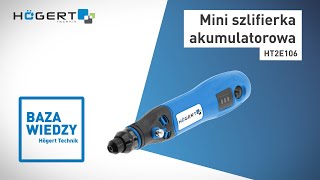 Mini szlifierka Högert Technik HT2E106 [upl. by Normi]