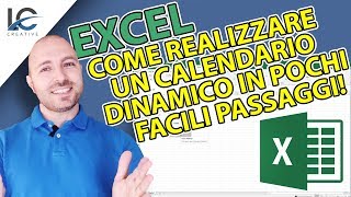 TutorialExcel Come realizzare un Calendario Dinamico  Parte I [upl. by Paloma863]