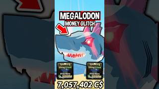 MAKE MILLIONS With MEGALODON MONEY GLITCH in Roblox Fisch [upl. by Ariane]