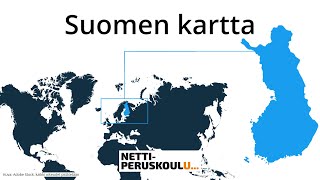 ayk2 Suomen kartta perusopetus [upl. by Lleinnad431]