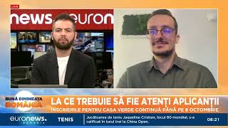 Înscrieri rapide pentru Casa Verde Fotovoltaice La ce să fie atenți aplicanții  TheCube [upl. by Alauqahs442]