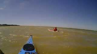 Baie de Somme Kayak Surf  Mascaret  Tidal Bore  14 July 2014 [upl. by Fidelio400]