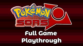 Pokemon Sors Rom Hack  Full Game Playthrough [upl. by Shawnee649]