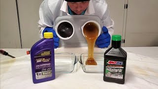 Royal Purple 0W20 vs AMSOIL Signature Series Cold Flow Test [upl. by Htiek]