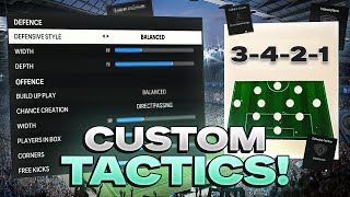 PRO PLAYER META 3421 CUSTOM TACTICS FOR FC 24 [upl. by Dirgni780]