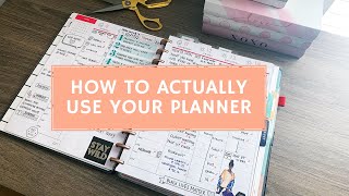 How To Actually Use Your Planner [upl. by Ysset]