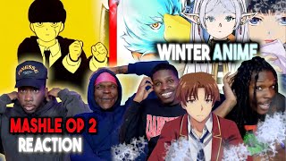 MASHLE OPENING 2 Reaction  Other Winter 2024 Openings Reaction [upl. by Ronnoc]