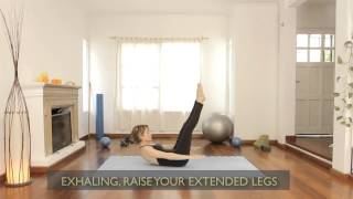 How to the 100 exercise in pilates [upl. by Torrence]