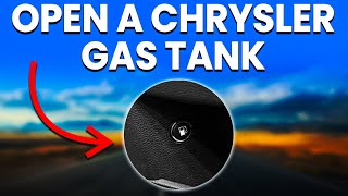 How To Open A Chrysler Gas Tank Easy Guide [upl. by Dagnah]