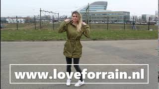 Dames parka regenjas  Love for Rain [upl. by Rihana]