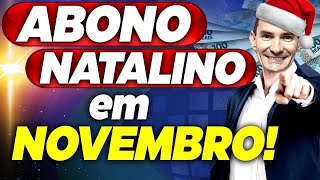 É OFICIAL VAI CAIR na CONTA dos APOSENTADOS INSS ABONO NATALINO em NOVEMBRO  VEJA quem RECEBE [upl. by Centeno30]