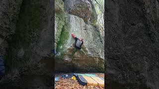 Bongo 6A  Zimny dół  boulder climbing bouldering rockclimbing nature climb climber [upl. by Behl]